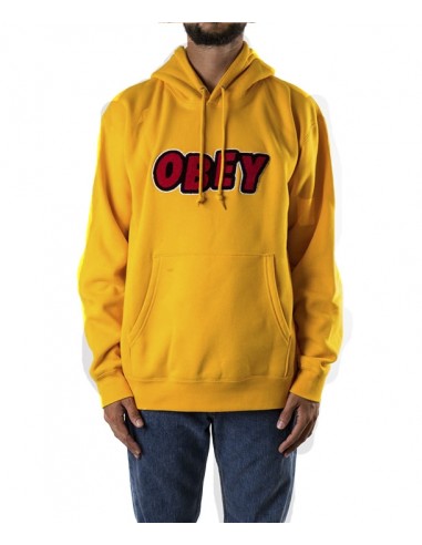 Obey Ανδρικό  Φούτερ  JUMBLE OBEY HOOD / GOLD -112470071