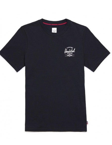 Herschel Women's Tee Classic Logo - Black - 40027-00255