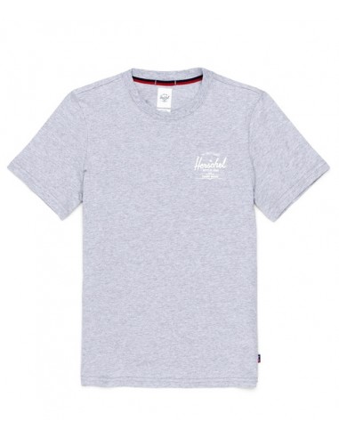 Herschel Women's Tee Classic Logo - Grey/White - 40027-00368