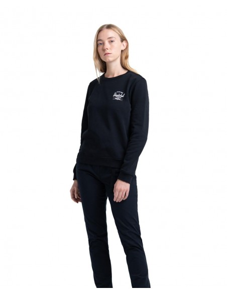 Herschel Women's Tee Classic Logo - Black - 40027-00255