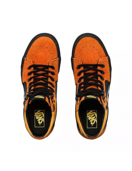 Vans Sk8-Hi Shoes Cordura -(Cordura) Amberglow/Camo/Black (VN0A4BV6XK4)