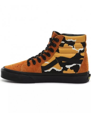 Vans Sk8-Hi Shoes Cordura -(Cordura) Amberglow/Camo/Black (VN0A4BV6XK4)