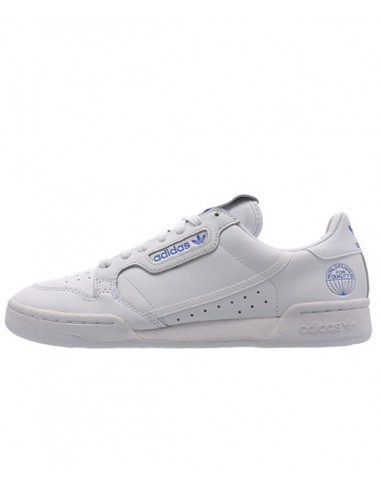 Adidas Originals Continental 80 Men's Shoes -White/Bluebird ( FV3743)