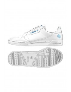 Adidas Originals Continental 80 Men's Shoes -White/Bluebird ( FV3743) 2