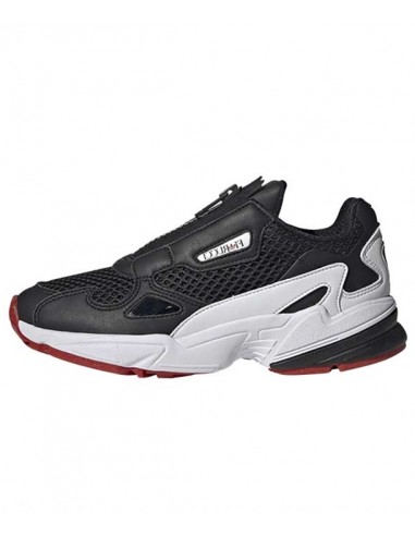 ADIDAS FALCON ZIP W CBLACK/FTWWHT/RED  -EF3644