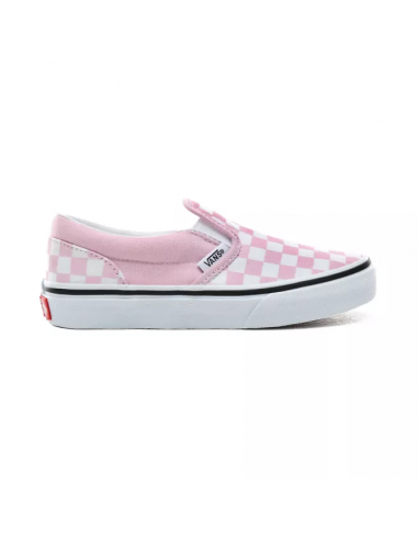 Vans Checkboard Classic Slip-On Women's Shoes Lilac Snow/True White  (VN0A4UH8UY4)