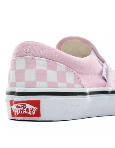 Vans Checkboard Classic Slip-On Women's Shoes Lilac Snow/True White  (VN0A4UH8UY4)