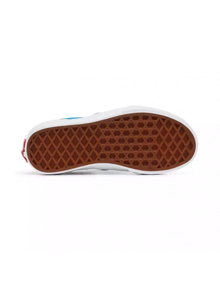 Vans Checkboard Classic Slip-On Women's Shoes Caribbean Sea/True White  ( VN0A4UH8W3V)