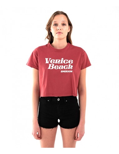 Emerson Venich Beach Women's Crop Top -Burnt Apple (201.EW33.67)