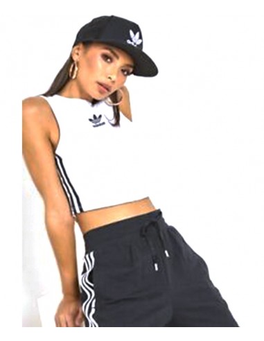 Adidas Originals Womens Cropped Top White CY4746