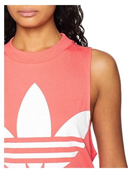 Adidas Originals Womens Trefoil Tank CE5583 Pink