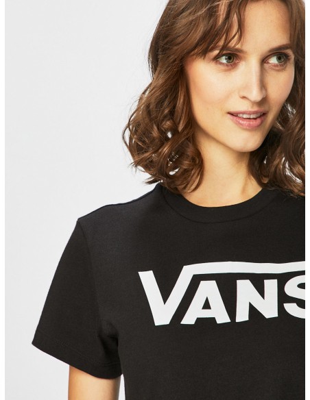 Vans Flying V Crew T-Shirt Black (VN0A3UP4BLK)