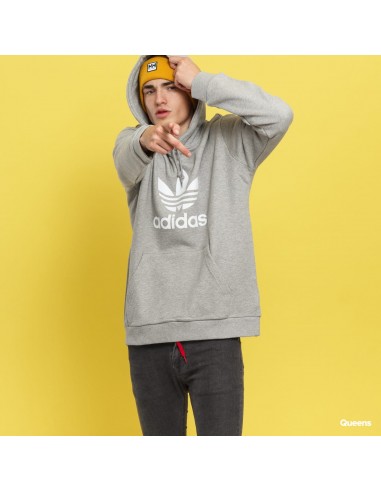 Adidas Originals Trefoil Hoodie -Grey (DT7963) Adidas Originals Trefoil Hoodie -Grey (DT7963)