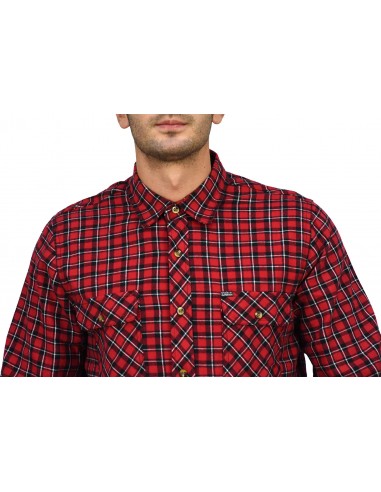 Emerson Ανδρικό Πουκάμισο Black / Red EM60.80 Emerson Ανδρικό Πουκάμισο Black / Red EM60.80