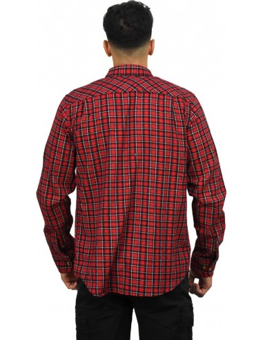 Emerson Ανδρικό Πουκάμισο Black / Red EM60.80 Emerson Ανδρικό Πουκάμισο Black / Red EM60.80