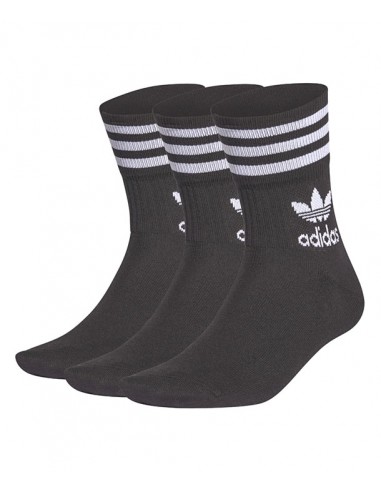 Adidas Originals Mid-Cut Crew Socks -White/Black (GD3575)