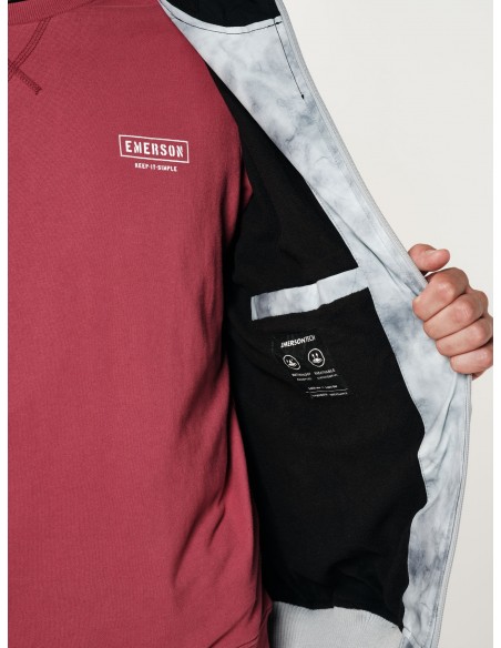 Emerson Μακρύ Μπουφάν χακί CT Olive MR1411