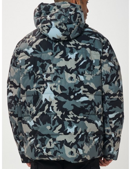 Emerson Μακρύ Μπουφάν χακί CT Olive MR1411