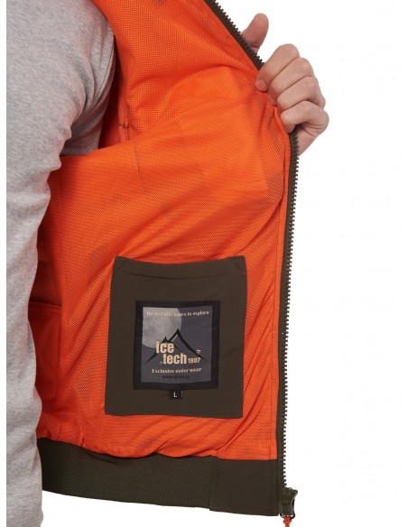 Γιλέκο Μπουφαν Ice Tech green/brown