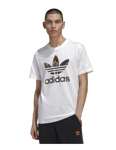 Adidas Originals Camo Trefoil Tee - White (GD5949)