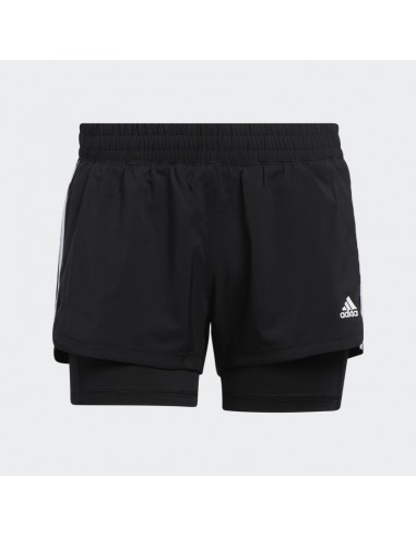 Adidas Originals Womens Pacer 3S Short 2 in 1 Black GL7686