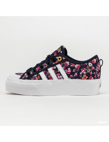 Adidas Originals Nizza Platform Women's Shoes - Floral (FY3671)