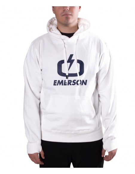 Emerson Ανδρικό Φούτερ -White (202.EM20.01)
