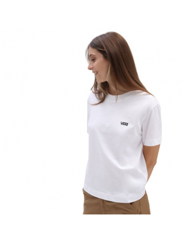Vans Junior V Boxy T-shirt White (VN0A4MFLWHT1)