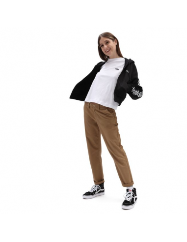 Vans Junior V Boxy T-shirt White (VN0A4MFLWHT1)