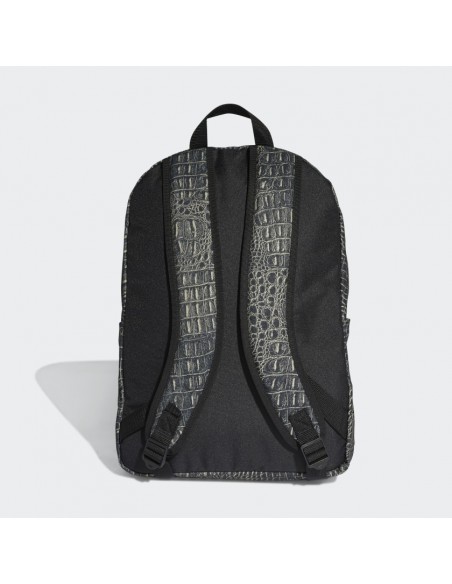 Adidas Originals Croco Print Backpack -Beige Tone/Black (H32372)