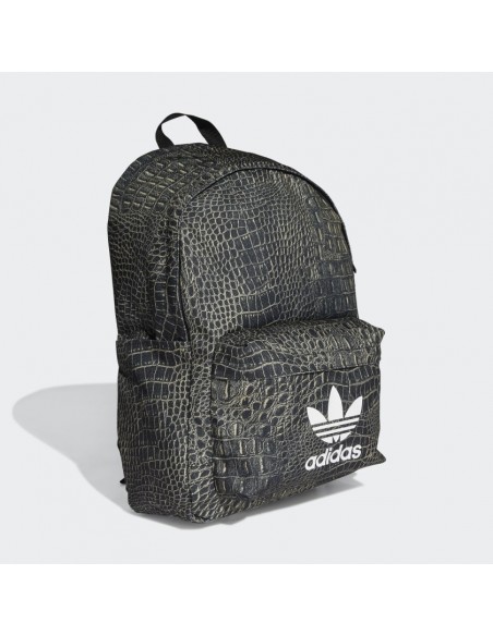 Adidas Originals Croco Print Backpack -Beige Tone/Black (H32372)
