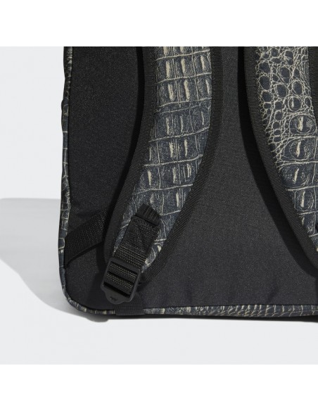 Adidas Originals Croco Print Backpack -Beige Tone/Black (H32372)