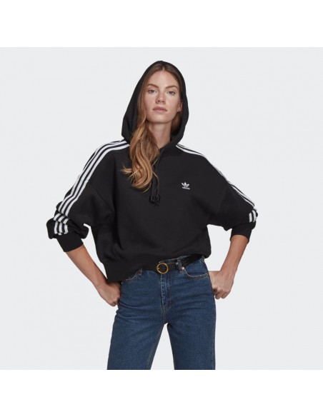 Adidas Originals Adicolor Classics Crop hoodie Black-GN2890