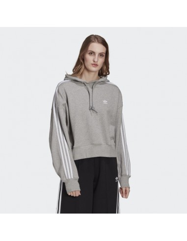 Adidas Originals Adicolor Classics Crop Hoodie Grey - H34615