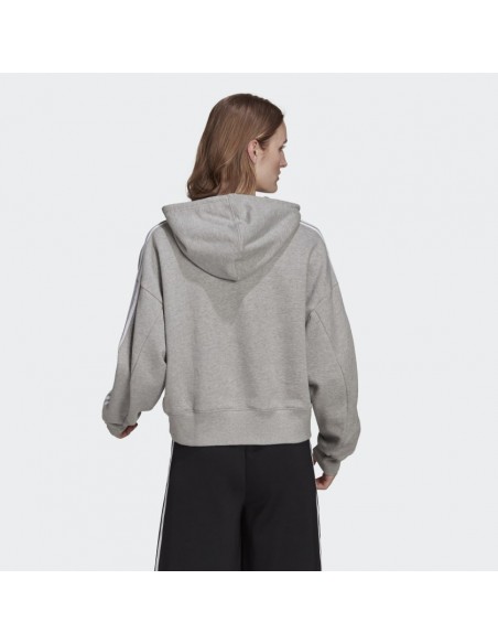Adidas Originals Adicolor Classics Crop Hoodie Grey - H34615