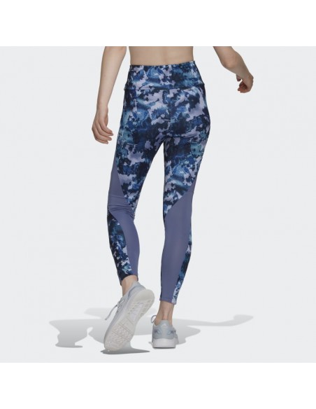 Adidas Originals Aeroready Designed to Move Print 7/8 High-Rise Tights - GS6350