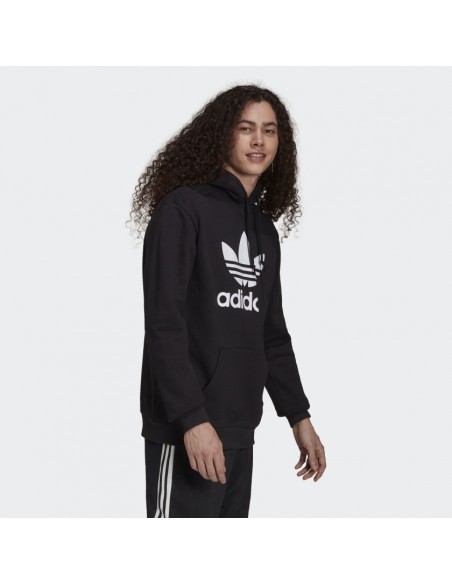 Adidas Originals Adicolor Classics Trefoil Hoodie Black - H06667
