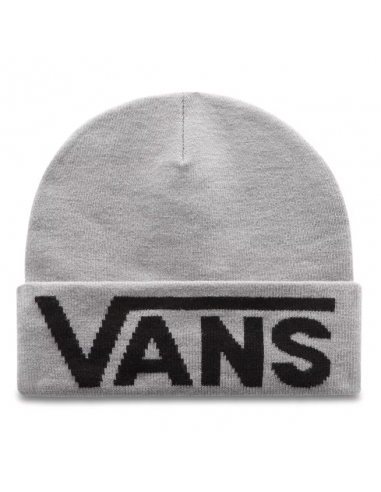 Vans Drop Tall Cuff Beanie Heather Grey - VN0A5FI3HTG