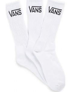 Vans Classic Crew Socks (42.5-47) White - VN000XSEWHT