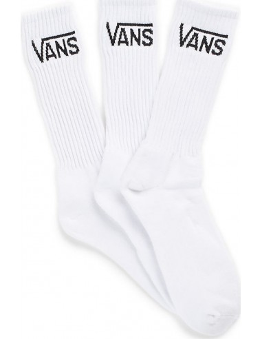Vans Classic Crew Socks (42.5-47) White - VN000XSEWHT