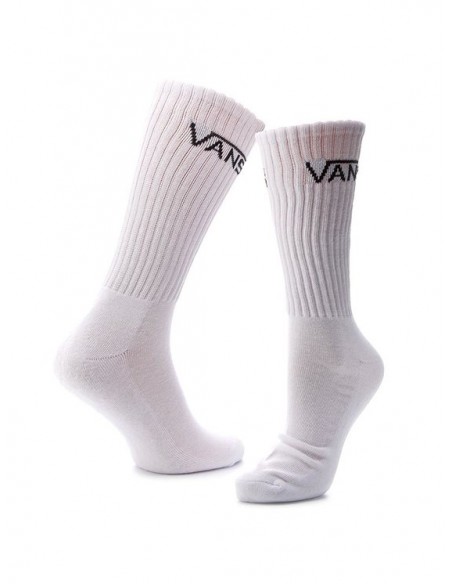 Vans Classic Crew Socks (42.5-47) White - VN000XSEWHT