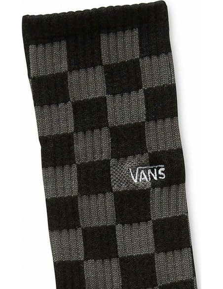 copy of Vans Checkeboard Crew Socks (42.5-47) Black/Grey - VN0A3H3OBA5