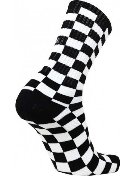 copy of Vans Checkeboard Crew Socks (42.5-47) Black/White - VN0A3H3OHU0