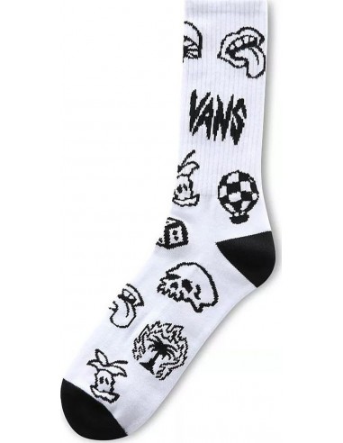 Vans Lost And Found Socks (38.5-42) White - VN0A5FHCZBG