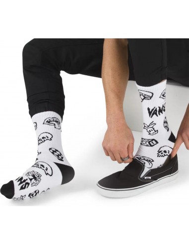 Vans Lost And Found Socks (42.5-47) White - VN0A5FHDZBG