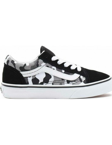 Vans Old Skool J Primary Camo Black/True White - VN0A4UHZ9AI