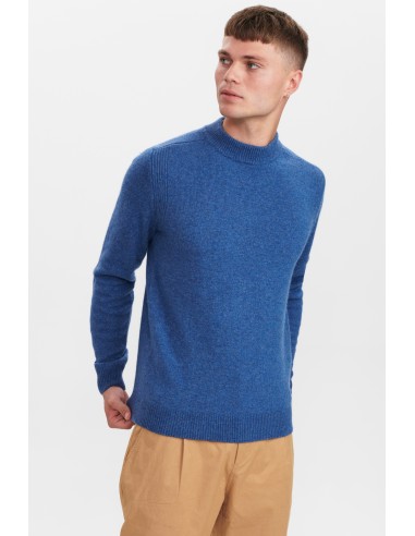 Anerkjendt Akrico Lambswool Knit in Copen Blue - 900354