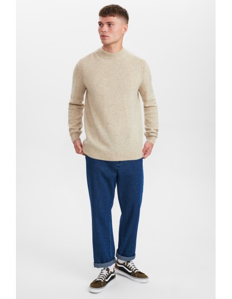 copy of Anerkjendt Akrico Lambswool Knit in Copen Blue - 900354