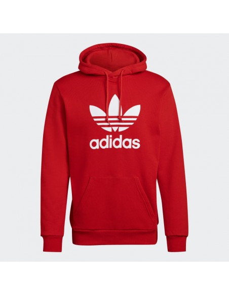 Adidas Originals Adicolor Classics Trefoil Hoodie Red - H06668