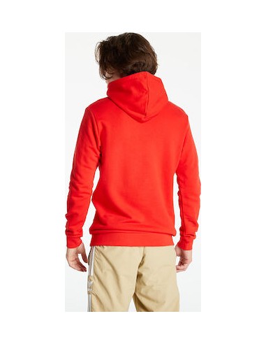 Adidas Originals Adicolor Classics Trefoil Hoodie Red - H06668 Adidas Originals Adicolor Classics Trefoil Hoodie Red - H06668